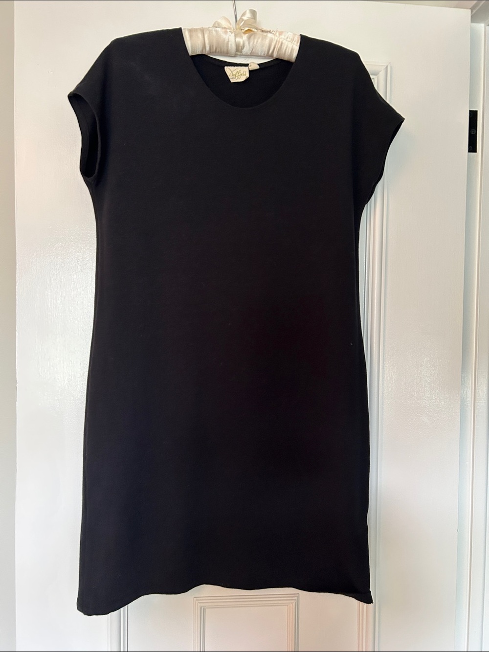 Black French Terry Dress